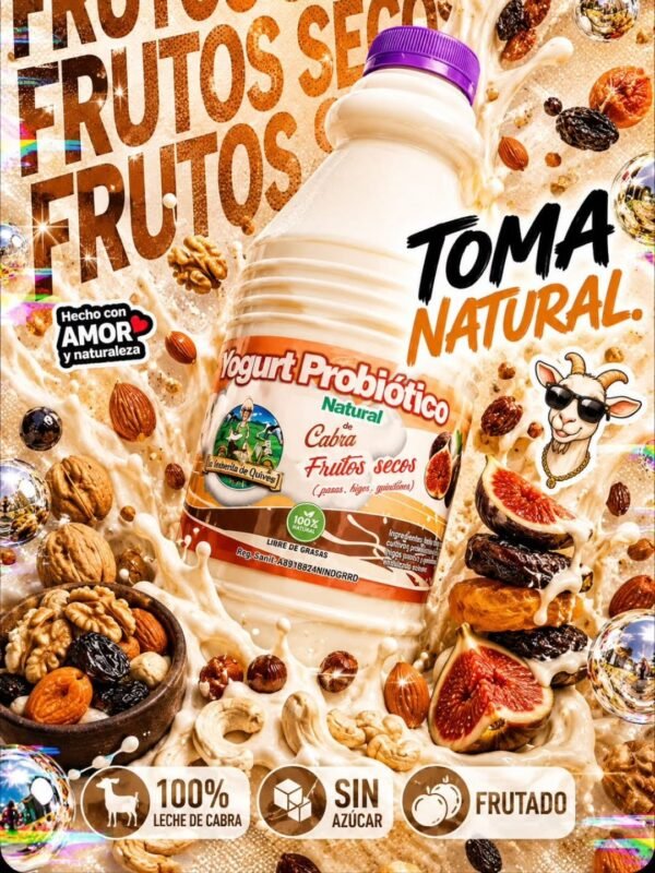 Yogurts frutados con stevia - 1 L