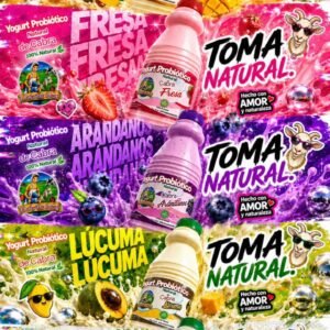 Yogurts frutados con stevia - 1 L