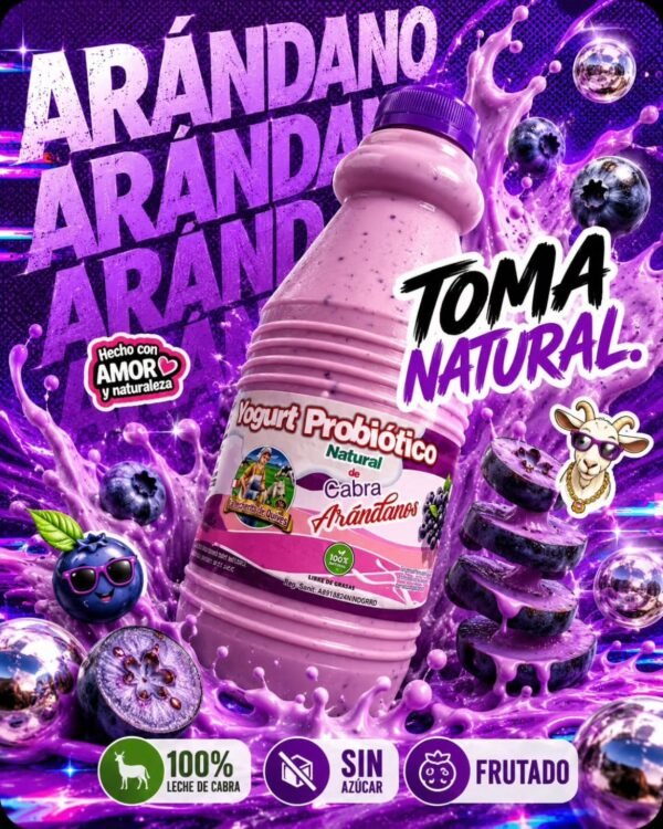 Yogurts frutados con stevia - 1 L