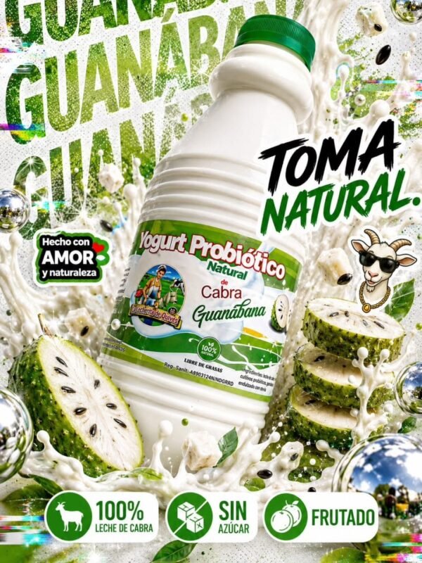Yogurts frutados con stevia - 1 L