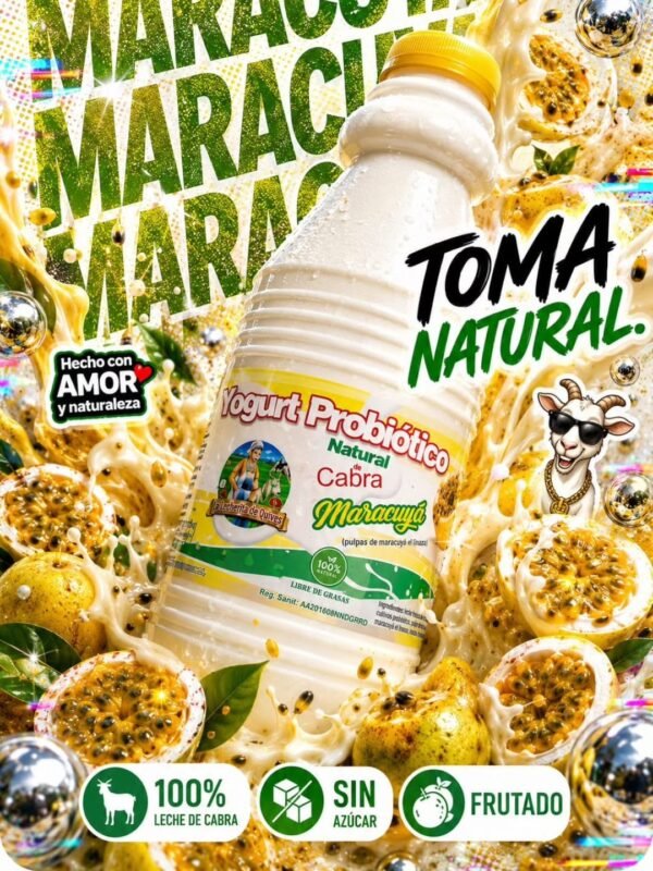 Yogurts frutados con stevia - 1 L