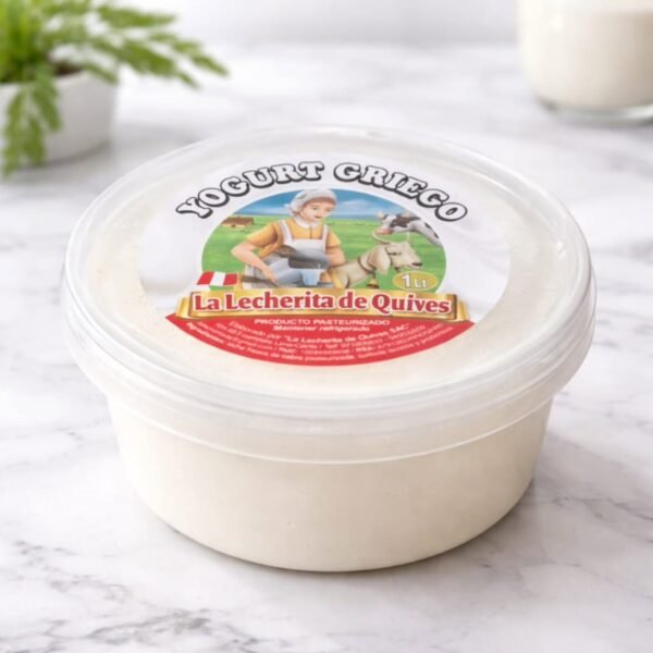Yogurt griego natural - 500 ml