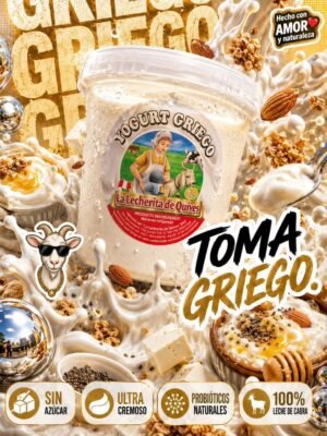 Yogurt griego natural - 1 L