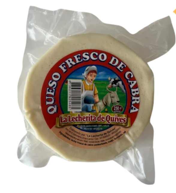 Queso fresco bajo sal (prensado) - 250 g